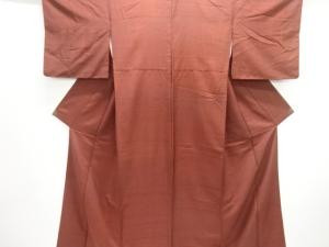 手織り節紬着物